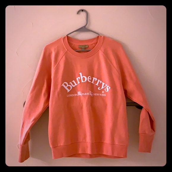 Pink Burberry sweater - Picture 1 of 5